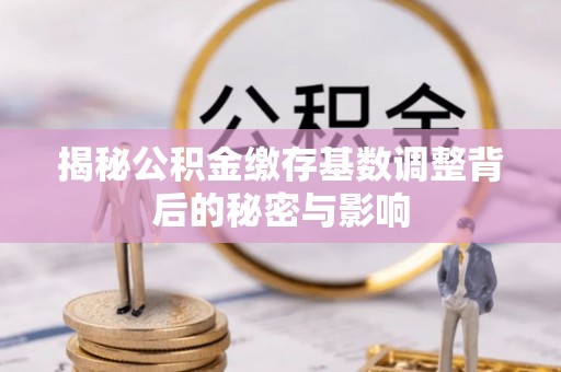汤原揭秘公积金缴存基数调整背后的秘密与影响