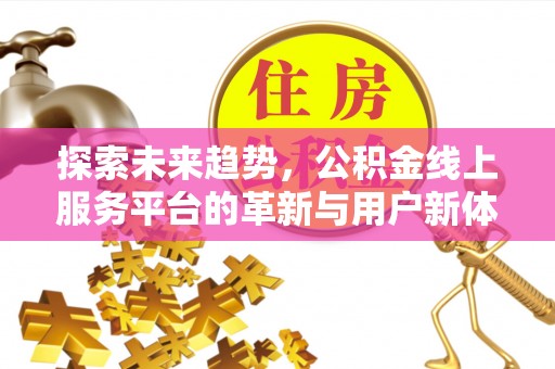 汤原探索未来趋势，公积金线上服务平台的革新与用户新体验