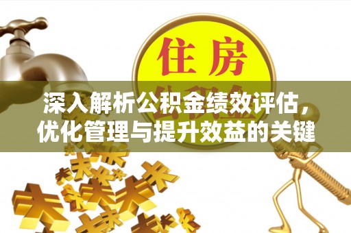 汤原深入解析公积金绩效评估，优化管理与提升效益的关键路径